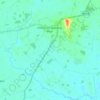 Holme upon Spalding Moor topographic map, elevation, terrain