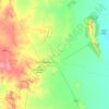 Wyalong topographic map, elevation, terrain