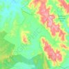 Dalga topographic map, elevation, terrain