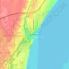 Port Washington topographic map, elevation, terrain