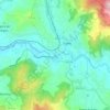 Caldas de Vizela (São Miguel e São João) topographic map, elevation, terrain