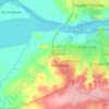 Parroquia Agua Salada topographic map, elevation, terrain