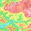 Le Clapier topographic map, elevation, terrain
