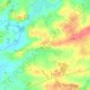 Bruc-sur-Aff topographic map, elevation, terrain