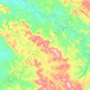 Rosário do Ivaí topographic map, elevation, terrain