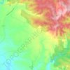 Berringa topographic map, elevation, terrain