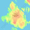 Ilha do Rei Guilherme topographic map, elevation, terrain