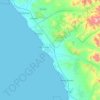 Supe topographic map, elevation, terrain