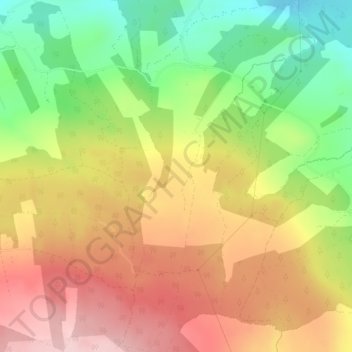 Lisgavneen topographic map, elevation, terrain