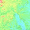 Matriz de Camaragibe topographic map, elevation, terrain