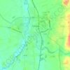 Carlow topographic map, elevation, terrain