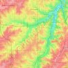 Leawood topographic map, elevation, terrain