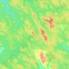 Mount Wells topographic map, elevation, terrain