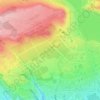 ვარკეთილი topographic map, elevation, terrain