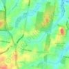 McDowall topographic map, elevation, terrain