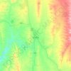 Spalding topographic map, elevation, terrain