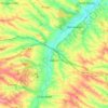 Aubiet topographic map, elevation, terrain