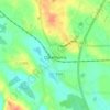 Claremorris topographic map, elevation, terrain