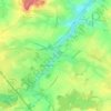 Écaussinnes-Lalaing topographic map, elevation, terrain