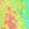 Johnston topographic map, elevation, terrain
