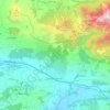 La Bâtie-Neuve topographic map, elevation, terrain