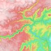 Lake Yarrunga topographic map, elevation, terrain