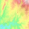 Panuara topographic map, elevation, terrain