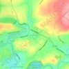 Green Lane topographic map, elevation, terrain