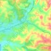 Wattle Glen topographic map, elevation, terrain