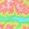 Schlanders - Silandro topographic map, elevation, terrain