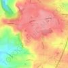 Wickersley topographic map, elevation, terrain