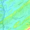 Indian Springs Village topographic map, elevation, terrain