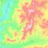 Narran topographic map, elevation, terrain