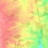 Greetham topographic map, elevation, terrain