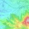 San Diego topographic map, elevation, terrain