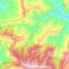 Jinawang topographic map, elevation, terrain