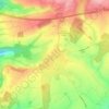 Badem topographic map, elevation, terrain