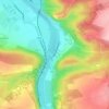 Houx topographic map, elevation, terrain