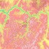 Frank Church-River of No Return Wilderness topographic map, elevation, terrain