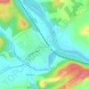 Port Royal topographic map, elevation, terrain