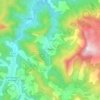 Brette topographic map, elevation, terrain