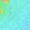 丰台区 topographic map, elevation, terrain