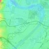 Emu Plains topographic map, elevation, terrain