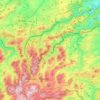 Hoppecke topographic map, elevation, terrain