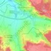 Jouars-Pontchartrain topographic map, elevation, terrain