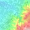 Bethany topographic map, elevation, terrain