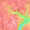 Le Bocasse topographic map, elevation, terrain