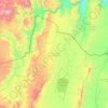 Departamento Santa Catalina topographic map, elevation, terrain