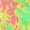 Coventry topographic map, elevation, terrain