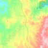 Stuart Town topographic map, elevation, terrain